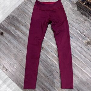 Beyond Yoga Spacedye Caught in the Midi HW Legging Bordeaux Heather